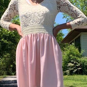 Lace Crochet Dress!